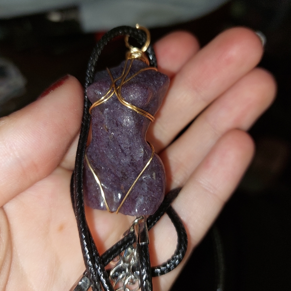 Women's Lady Body Crystal Necklace